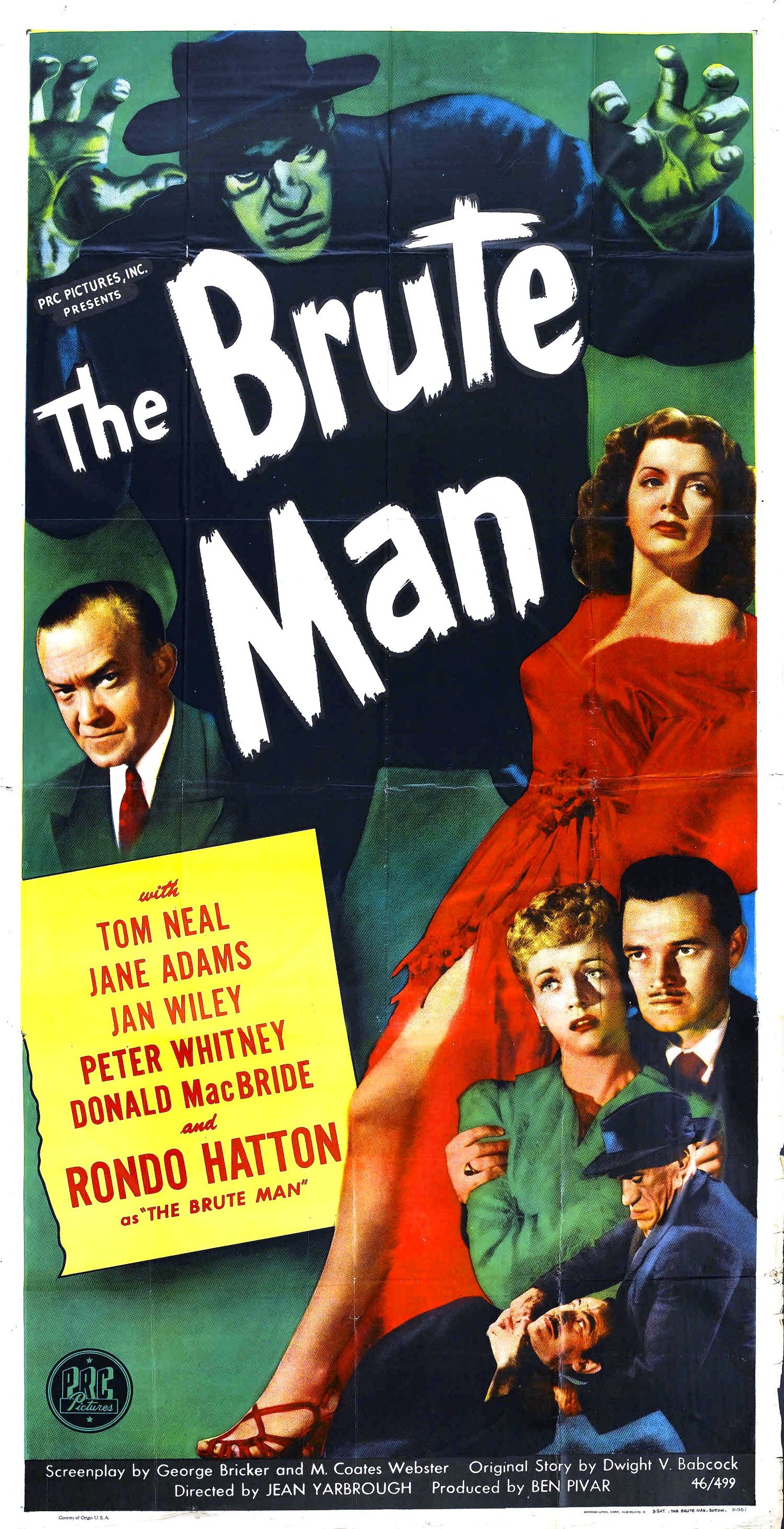 Brute Man 01 Movie Magnet