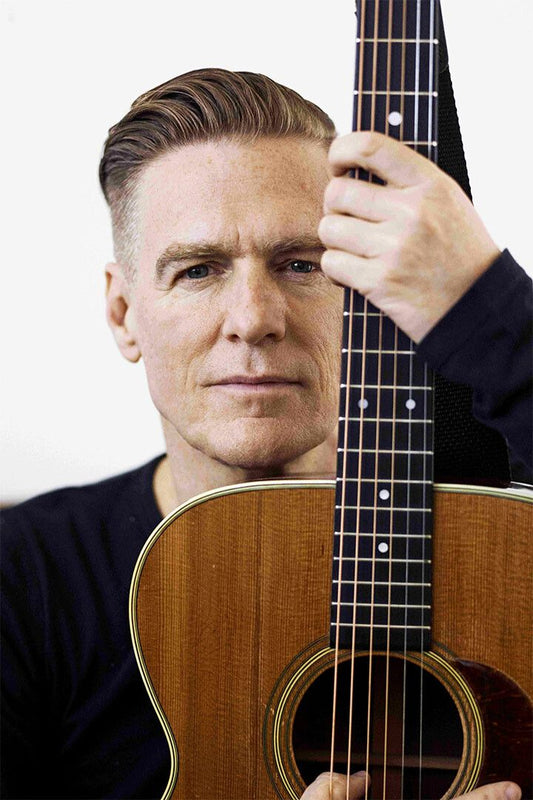 Bryan Adams With Guitar Artist Singer Musician Wall Home Decor Jigsaw Puzzle