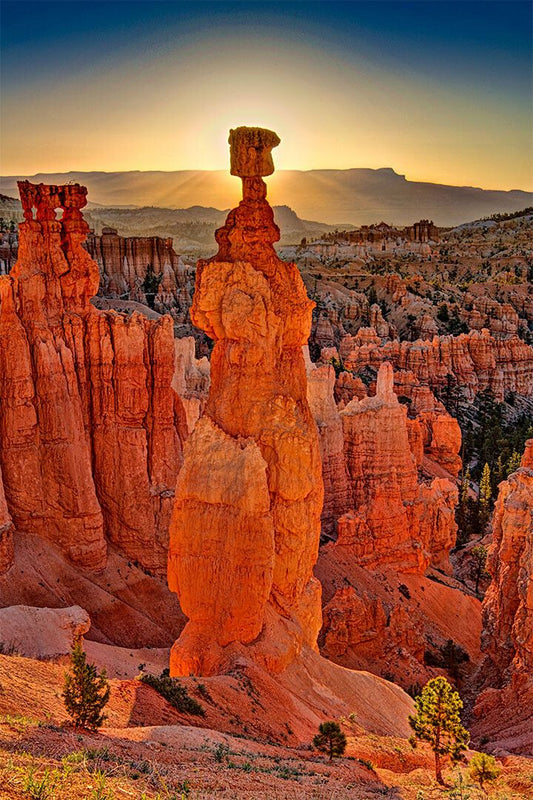 Bryce Canyon Natural Formation Painting Print Jigsaw Puzzle