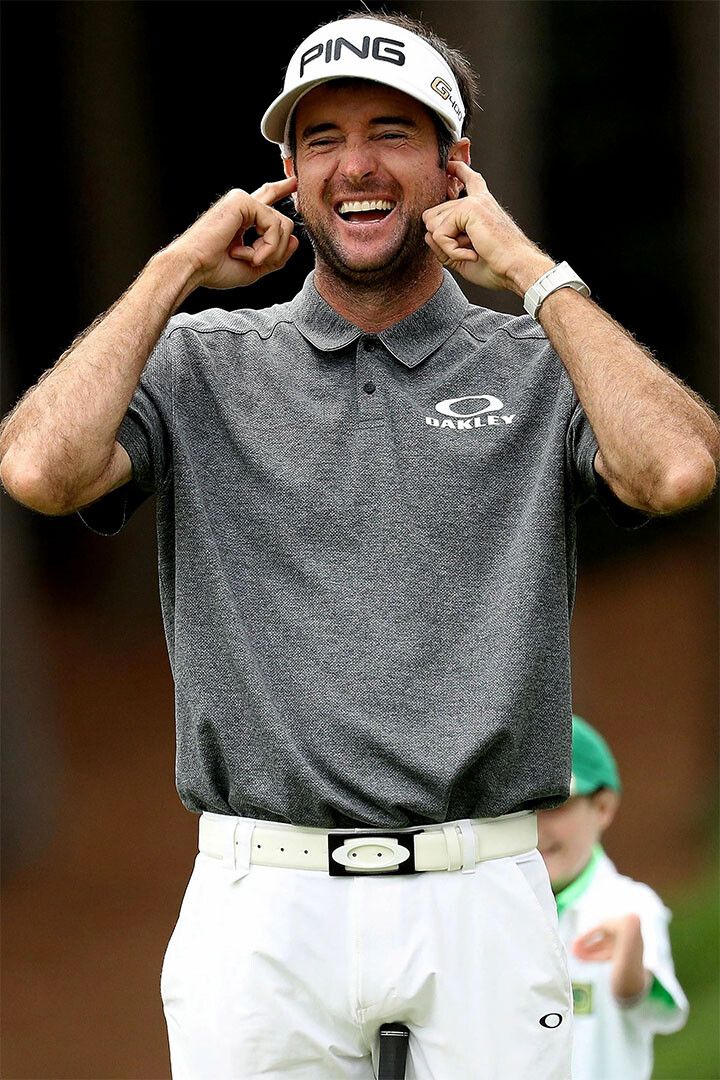 Bubba Watson Covers His Ears Laughing Jigsaw Puzzle