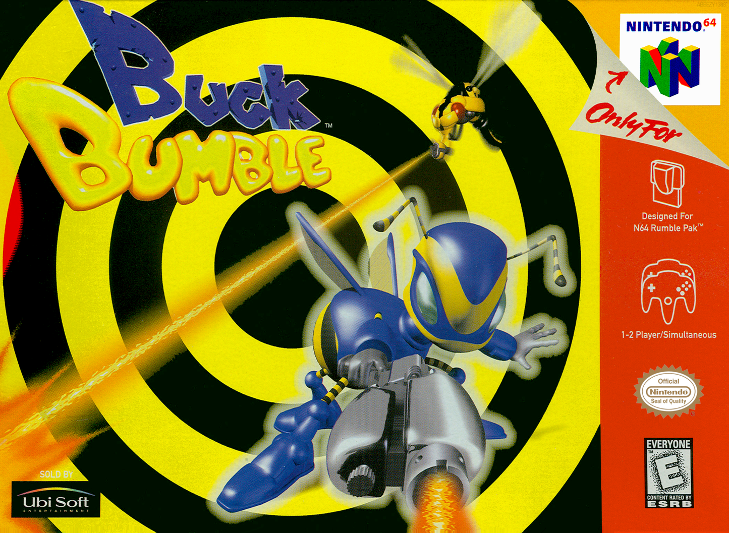 Buck Bumble N64 Keychain