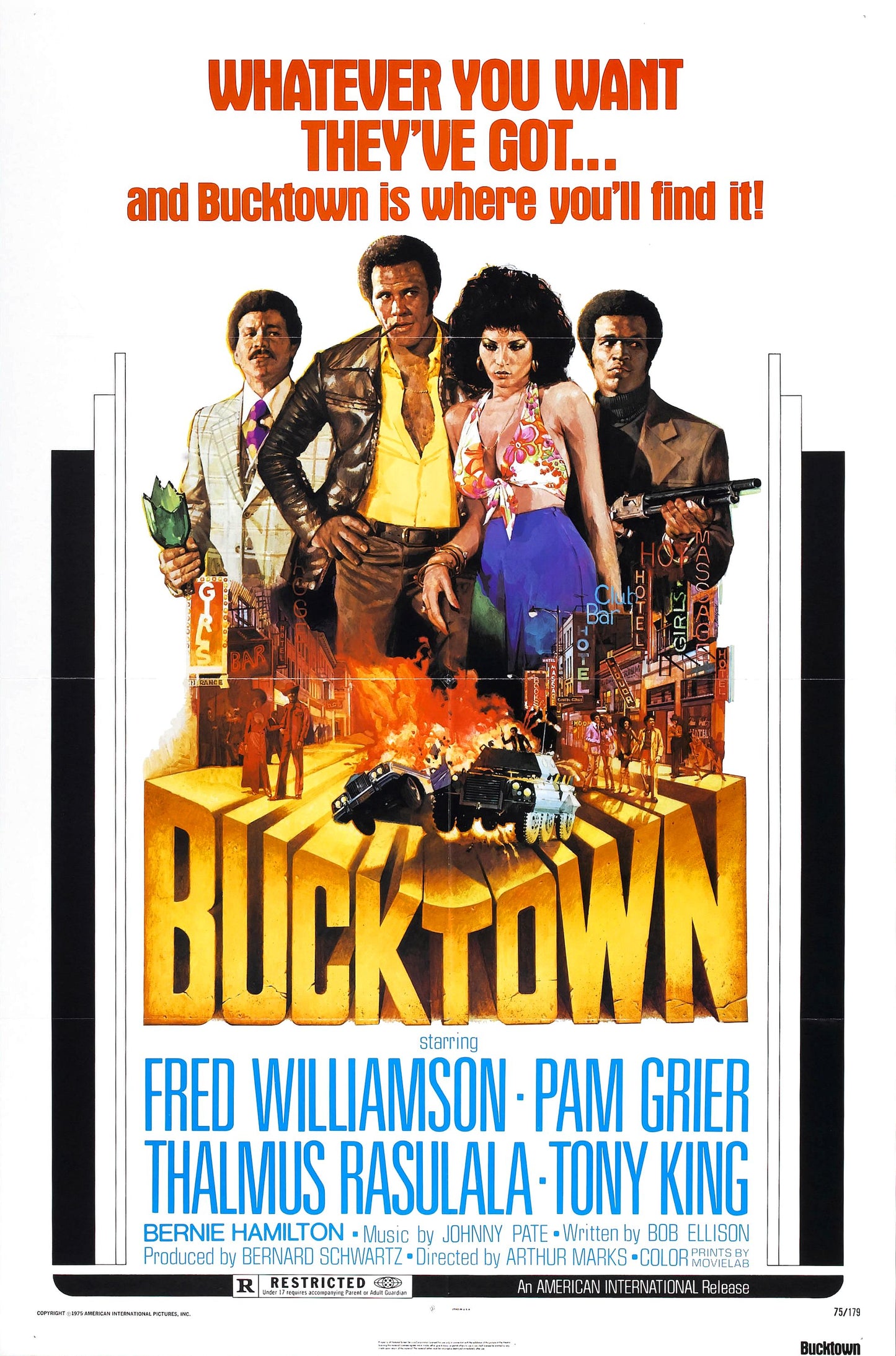 Bucktown 01 Movie Magnet