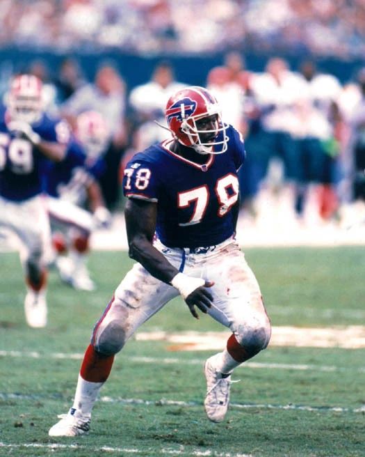 Buffalo Bills Bruce Smith Glossy Photo Nfl Football Print Poster Hof 2009 2