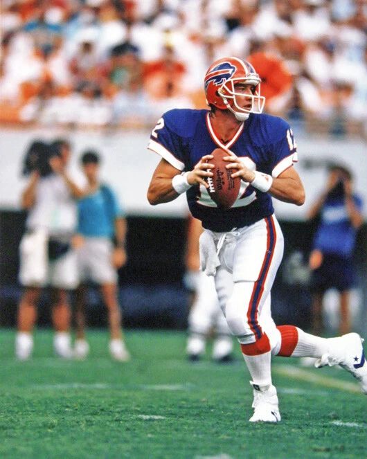 Buffalo Bills Jim Kelly Glossy Photo Nfl Football Print Poster Hof 2002 1