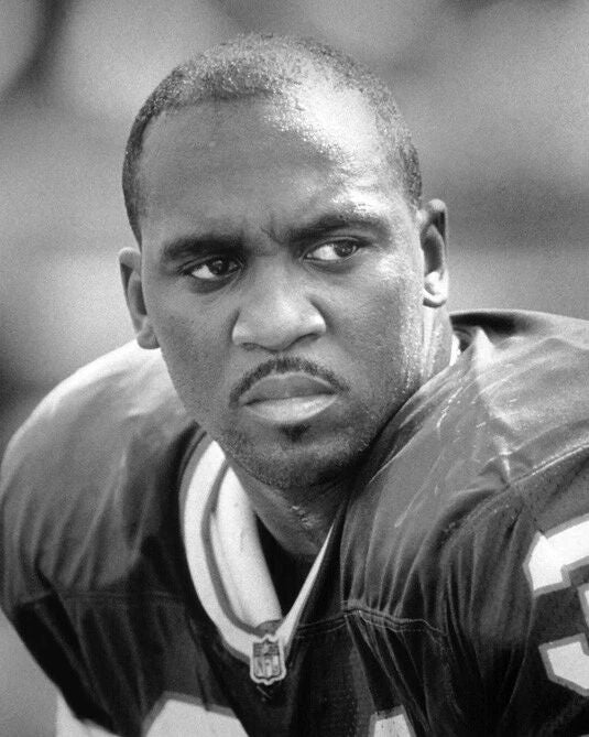 Buffalo Bills Thurman Thomas Glossy Photo Football Print Poster Hof 2007 1