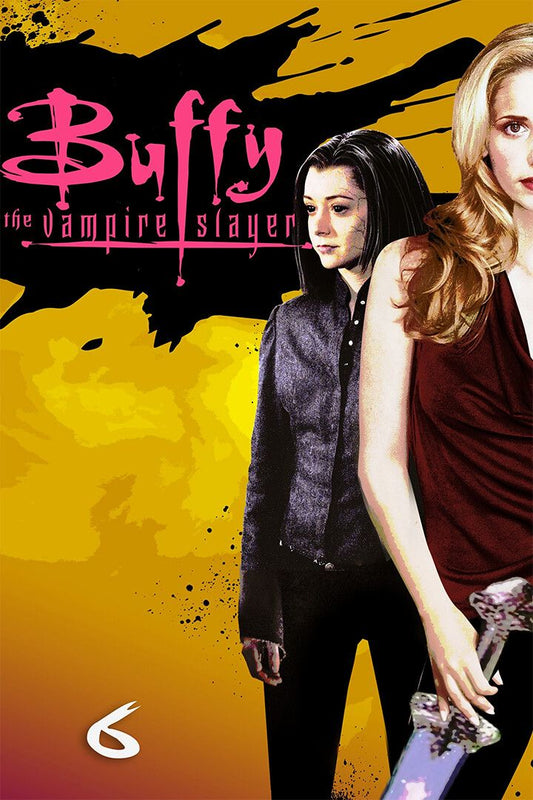 Buffy The Vampire Slayer Bloody Cemetery Decor Wall Art Jigsaw Puzzle