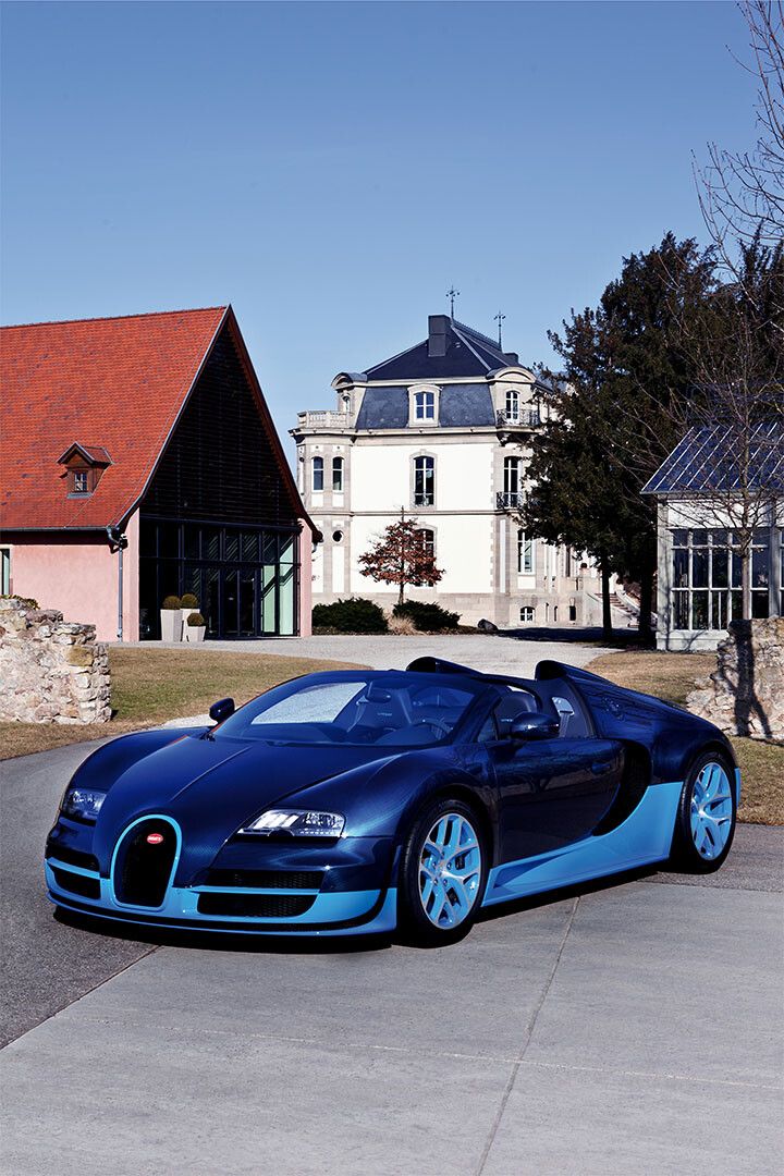 Bugatti Bolide Blue Fast Hypercar Car Art Home Decor Jigsaw Puzzle