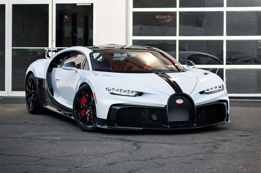 Bugatti Chiron Pur Sport White Modern Car 2Doors Indoor Decor Poster