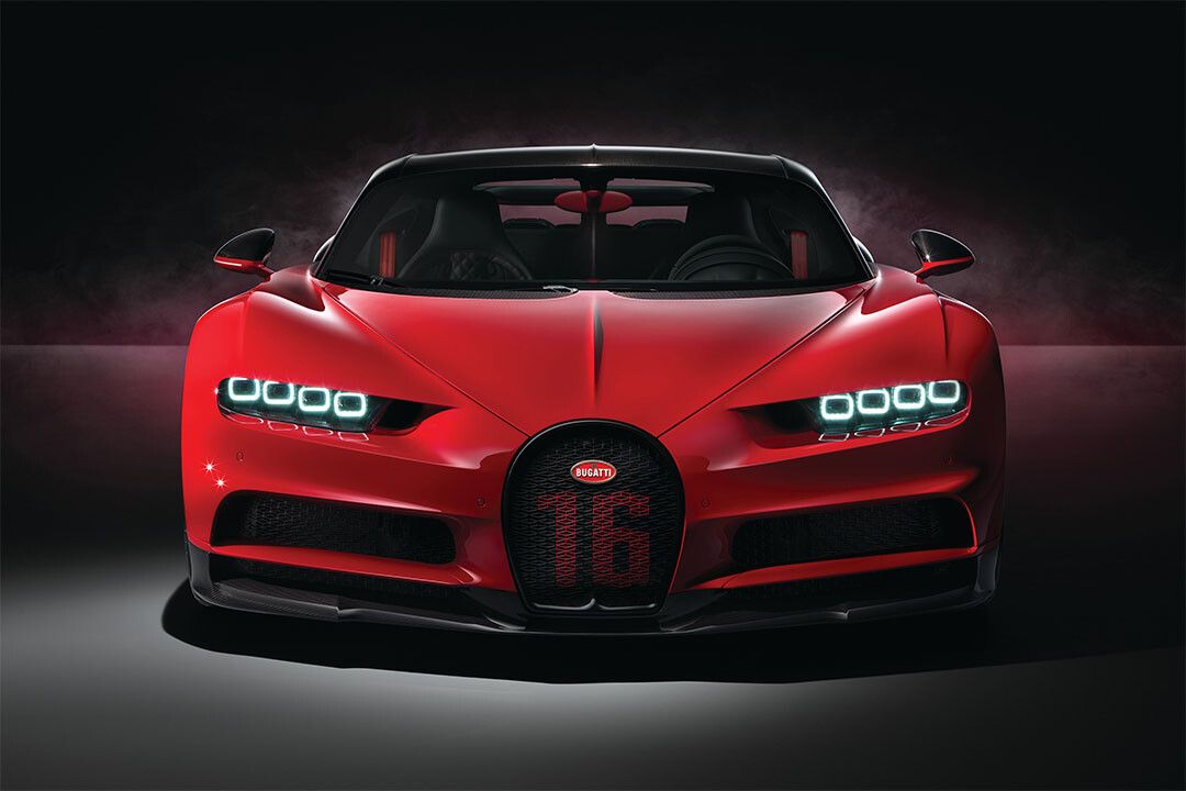 Bugatti Chiron Sport Car Luxury Car Auto Keychain