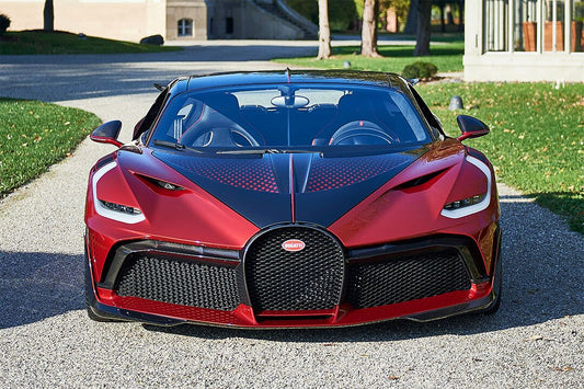 Bugatti Divo Lady Bug Sporty Car Front View Wall Indoor Decor Jigsaw Puzzle