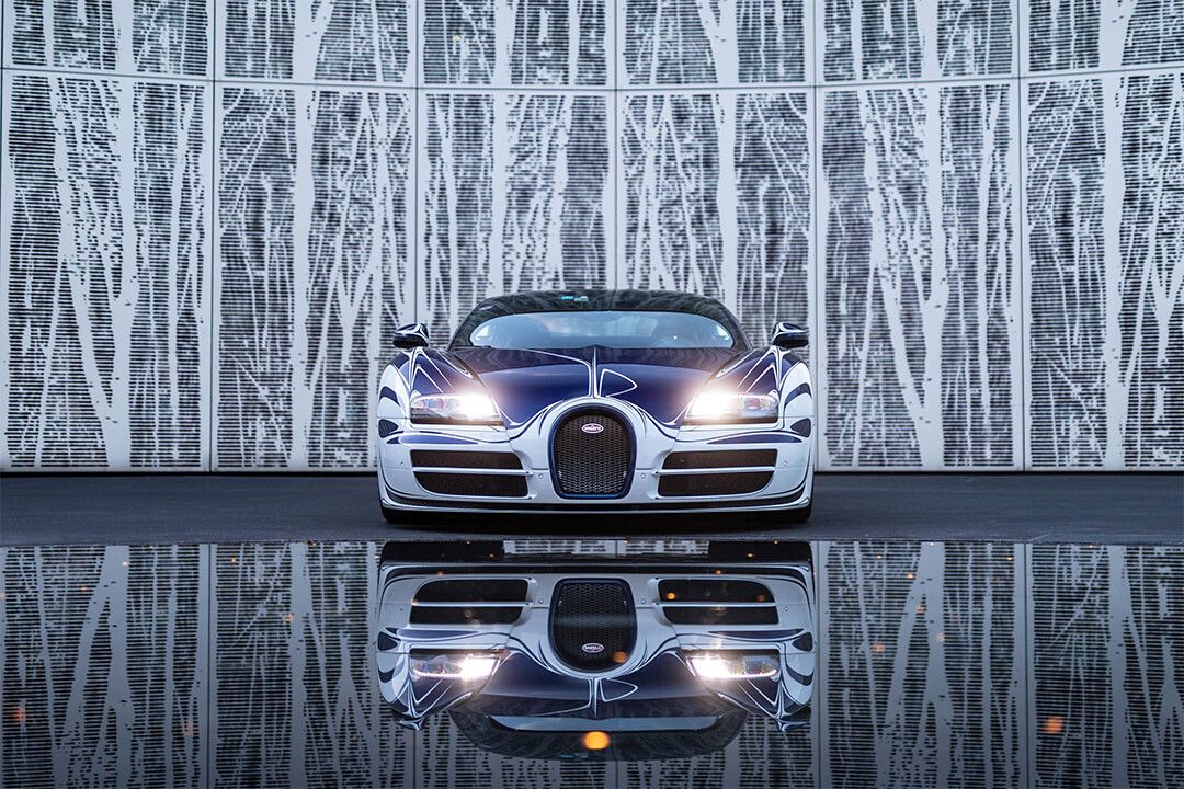 Bugatti Veyron Grand Sport Roadster Sports Car Jigsaw Puzzle