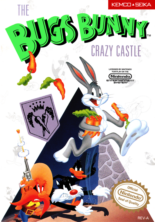 Bugs Bunny Crazy Castle (Usa) Nes Print Poster
