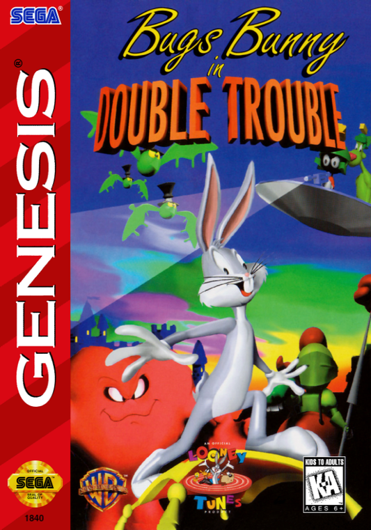 Bugs Bunny In Double Trouble (Usa) Genesis Print Poster