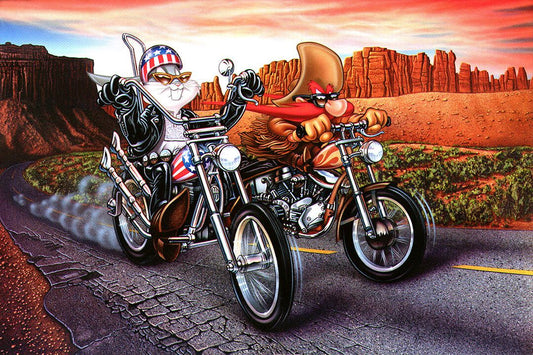 Bugs Tunes Daffy Cartoon Jigsaw Puzzle