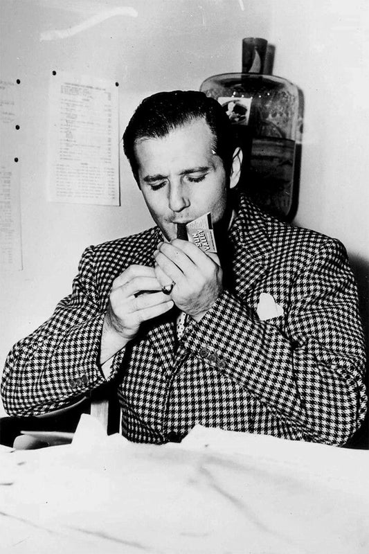 Bugsy Siegel Shooting Casino Jigsaw Puzzle Print Jigsaw Puzzle