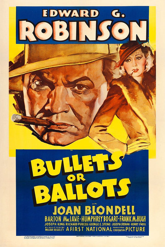 Bullets Or Ballots Movie Crime Drama Film Noir Jigsaw Puzzle