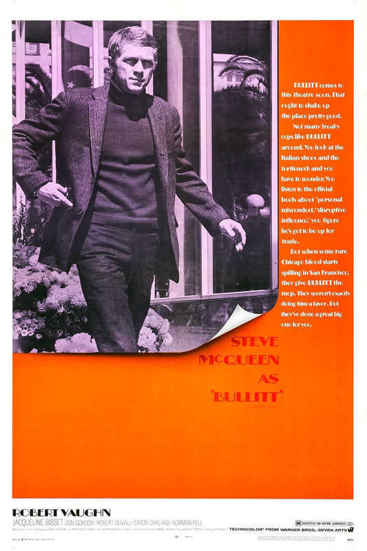 Bullitt (1968) 2 Movie Magnet