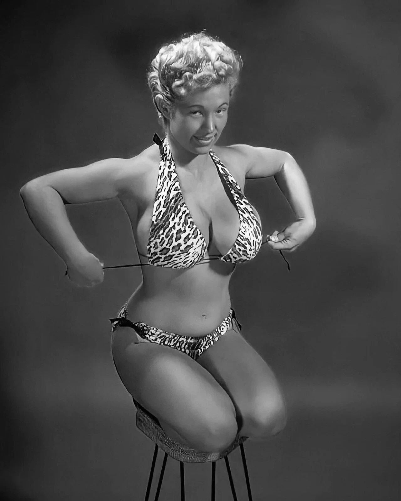 Burlesque Actress Virginia Bell Pin Up Picture Magnet Publicity Magnet