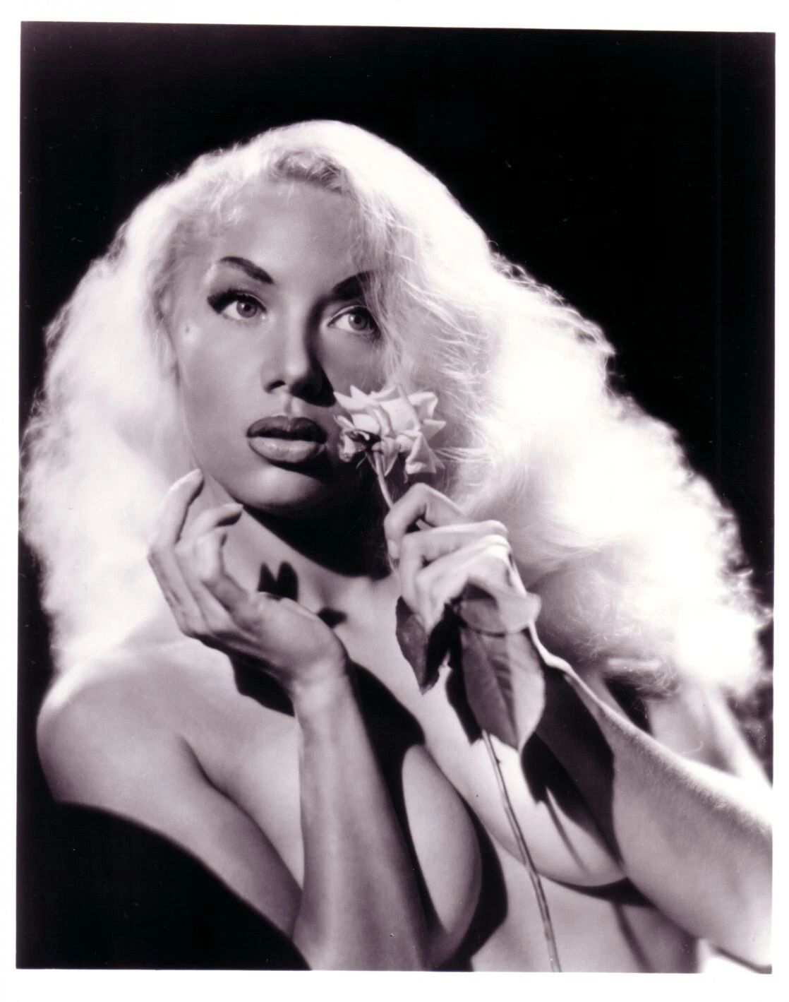 Burlesque Model Lilly Christine Classic Pin Up Picture Magnet Magnet