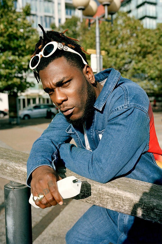 Burna Boy Celebrity Singer Musician Rap Star Jigsaw Puzzle