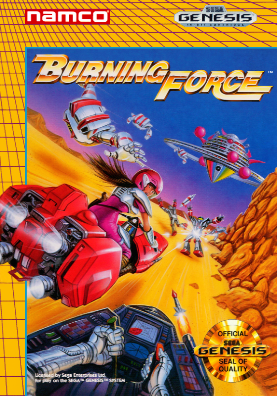 Burning Force (Usa) Genesis Keychain