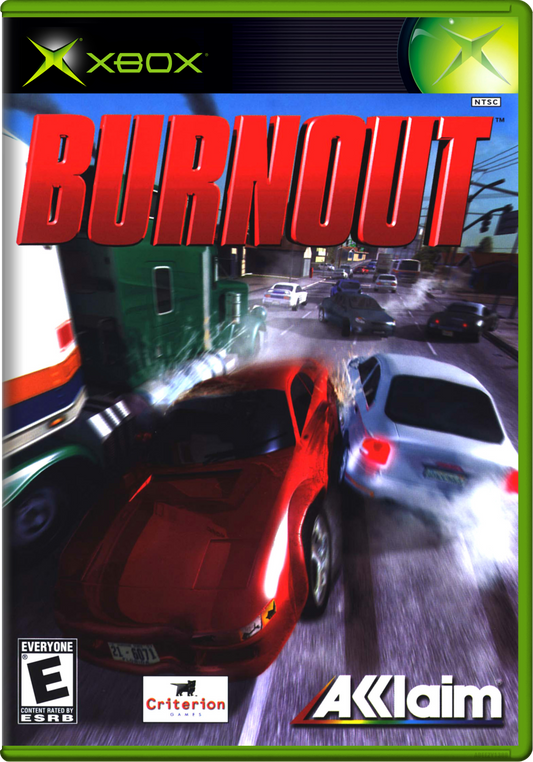 Burnout Xbox Print Poster