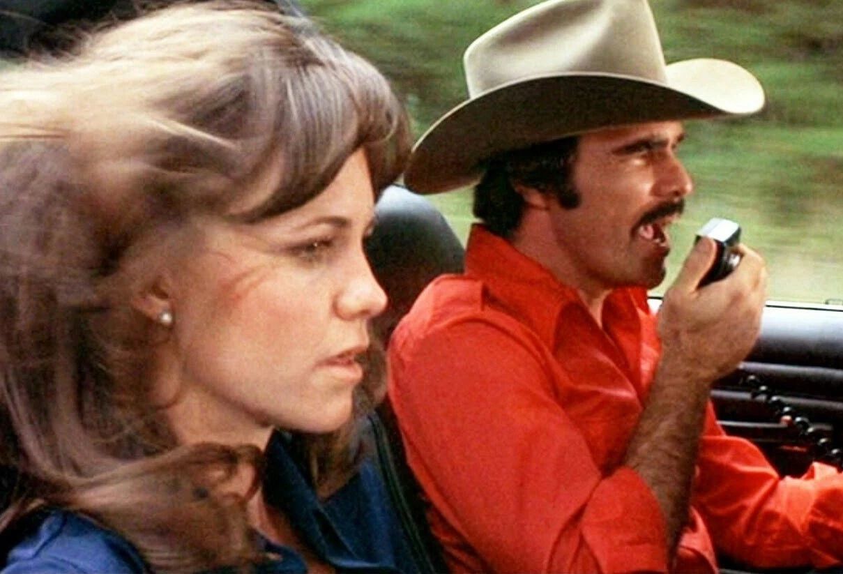Burt Reynolds & Sally Field In Smokey & The Bandit Movie Magnet Print 8.5X 11