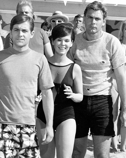 Burt Ward Adam West Yvonne Craig Iconic Historic Picture Magnet Print