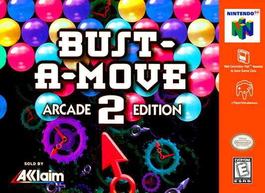 Bust A Move 2 Arcade Edition N64 Print Poster