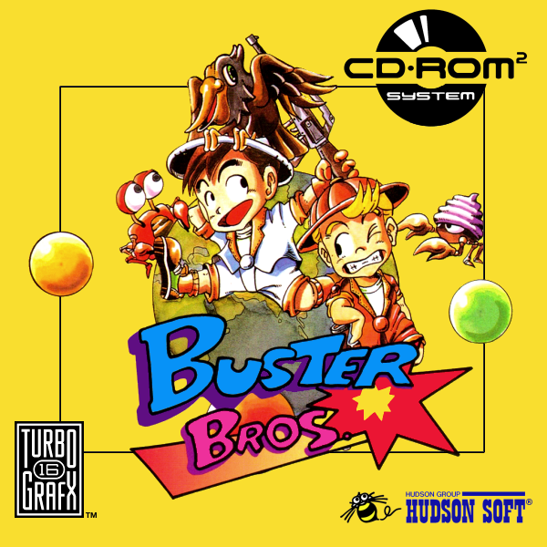 Buster Bros. (Cd) Turbografx 16 Keychain