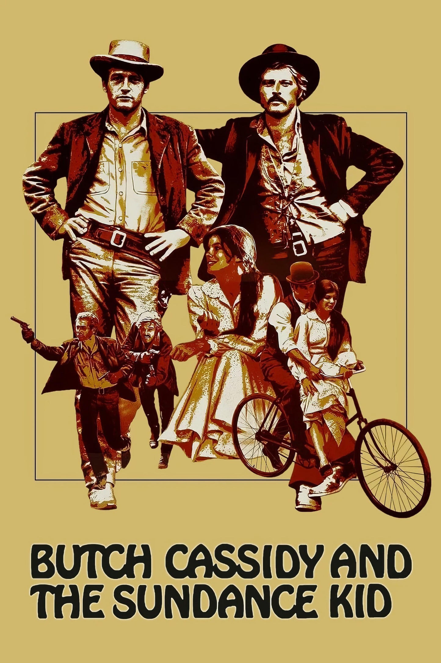 Butch Cassidy And The Sundance Kid (1969) Movie Magnet