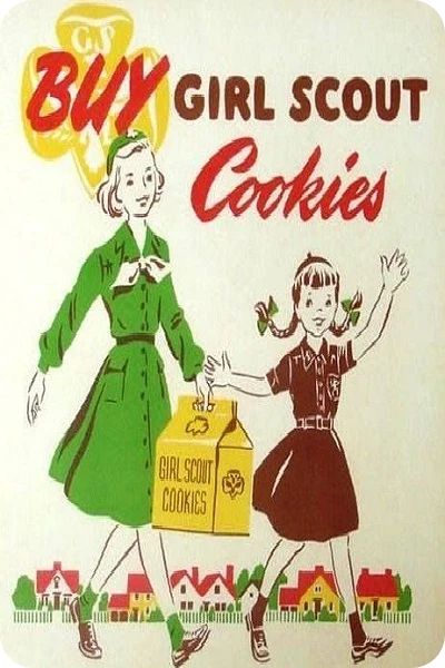 Buy Girl Scout Cookies Classic Advertisement Retro