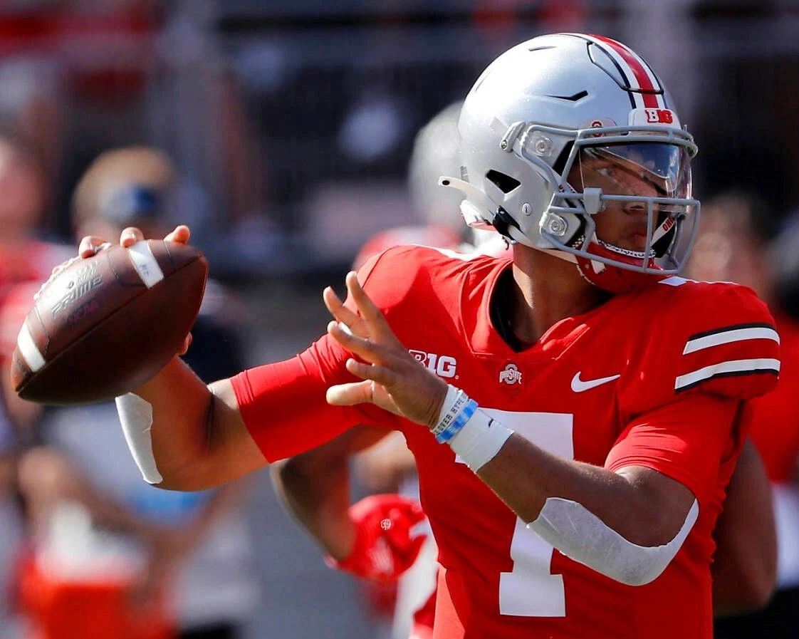 C.J. Stroud Photo Ohio State Buckeyes Picture Ncaa Football
