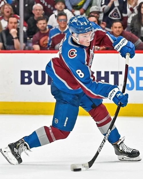 Cale Makar Glossy Magnet Colorado Avalanche Print