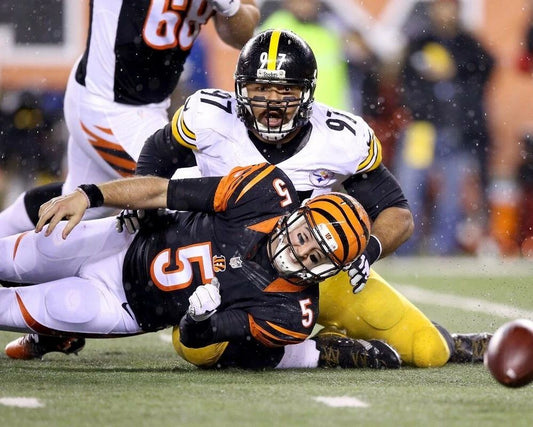 Cameron Heyward Keychain Pittsburgh Steelers Picture Nfl Football Vs Bengals