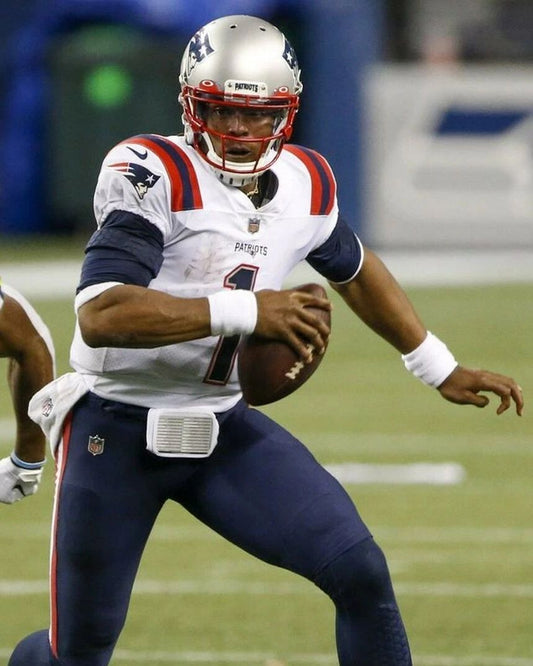 Cam Newton Photo New England Patriots Picture Nfl Football Close Action