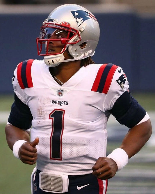 Cam Newton Magnet New England Patriots Picture Nfl Football Close Up
