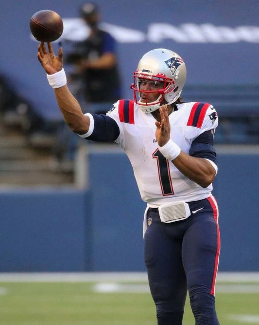 Cam Newton Magnet New England Patriots Picture Nfl Football Passing