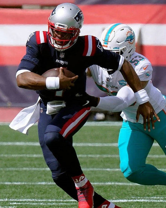 Cam Newton Magnet New England Patriots Picture Nfl Football Vs Dolphins