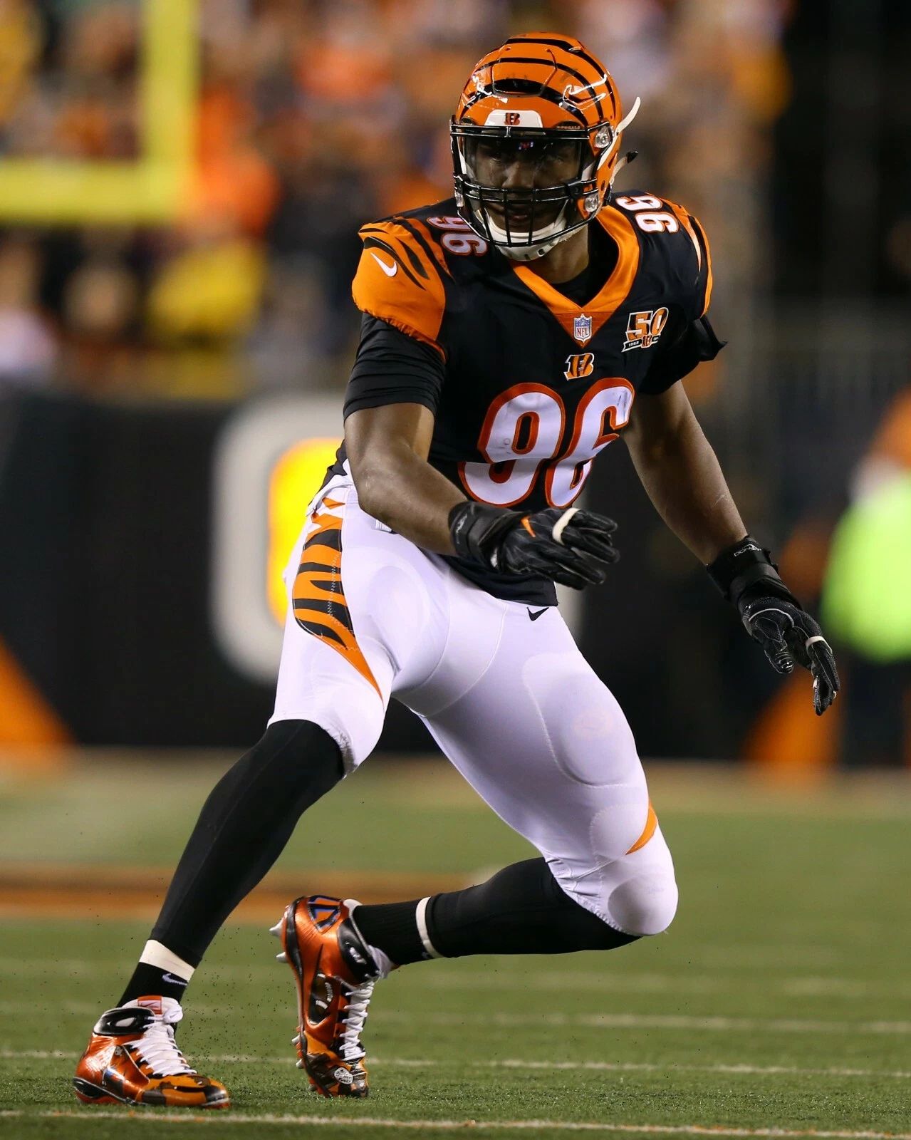 Carlos Dunlap Magnet Cincinnati Bengals Picture Nfl Football