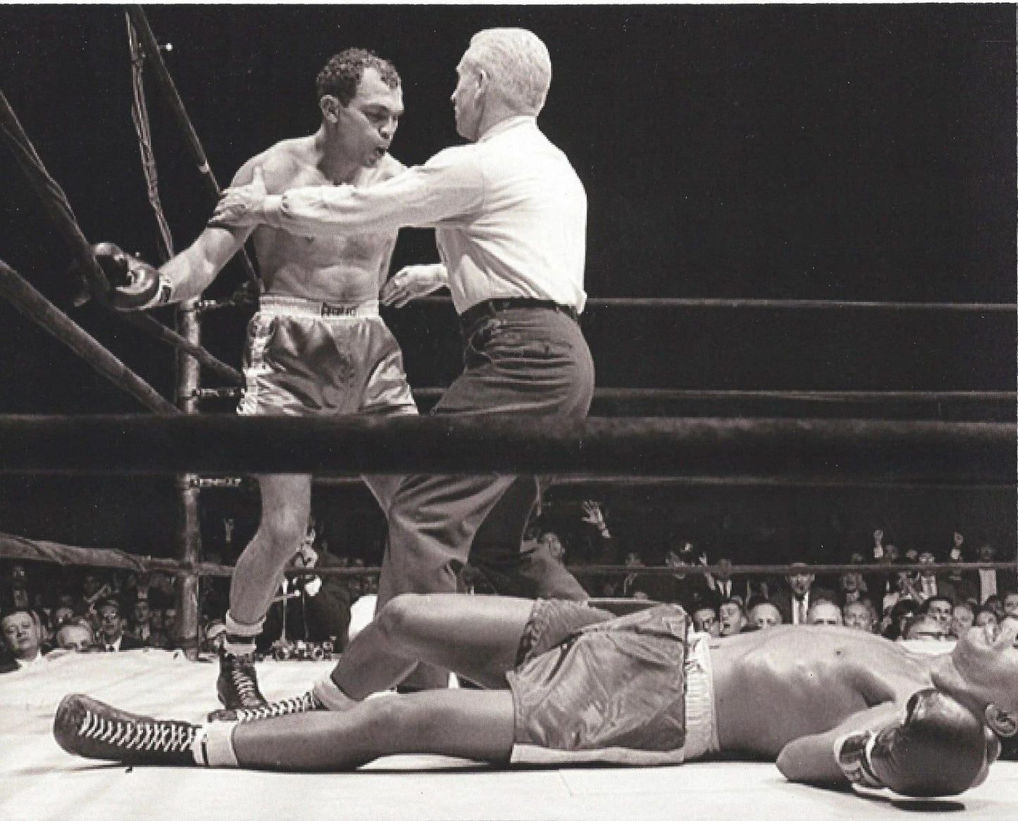Carlos Ortiz Magnet Boxing Picture Ko Victory