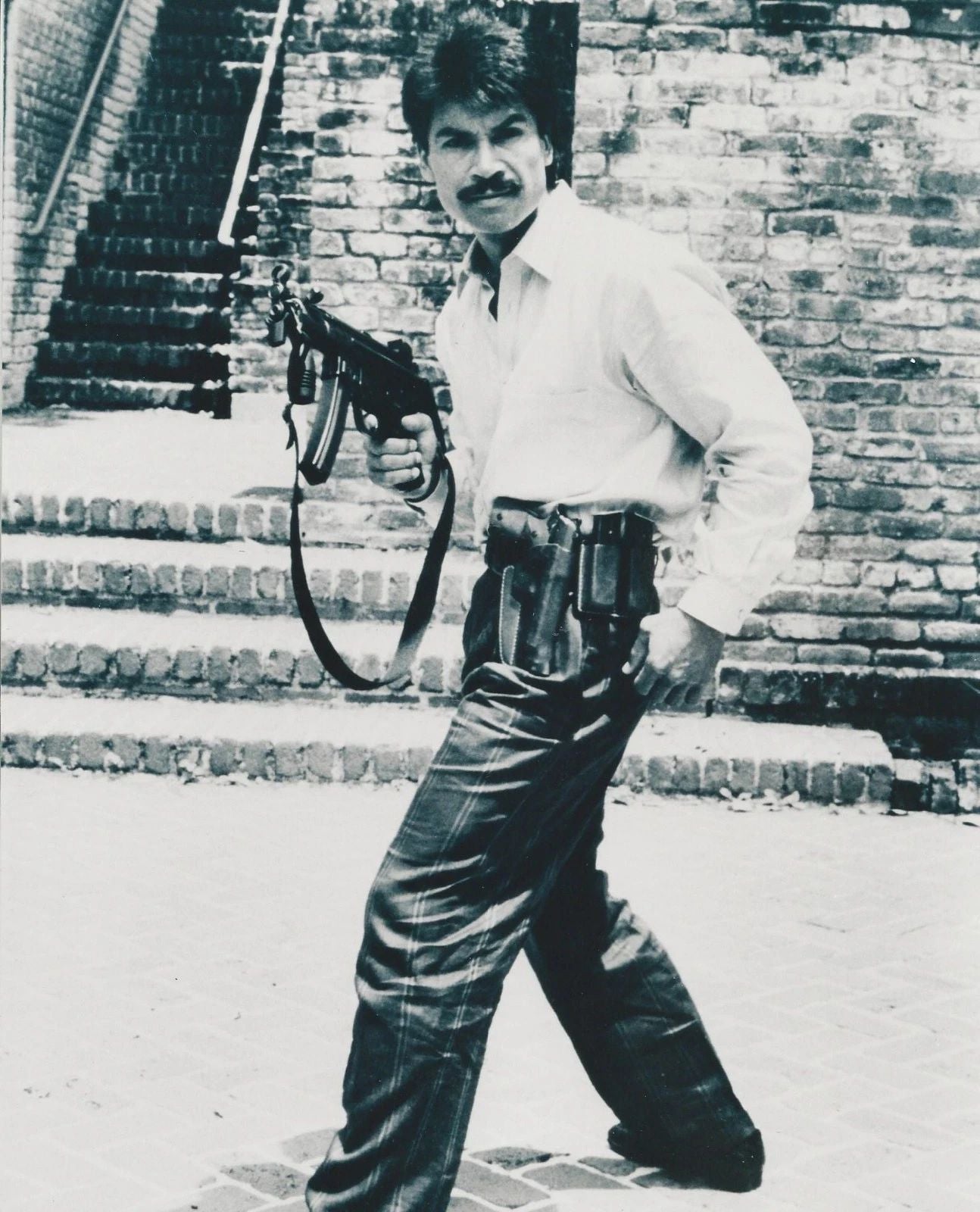 Carlos Palomino Keychain Boxing Picture Actor Movies