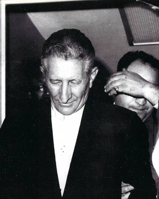 Carlo Gambino Magnet Mafia Organized Crime Mobster Mob Picture Close Up