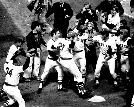 Carlton Fisk Magnet Boston Red Sox Mlb Baseball Picture Ws Hr Celebration