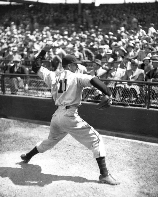 Carl Hubbell Photo New York Giants Ny Picture Baseball Mlb Game Action