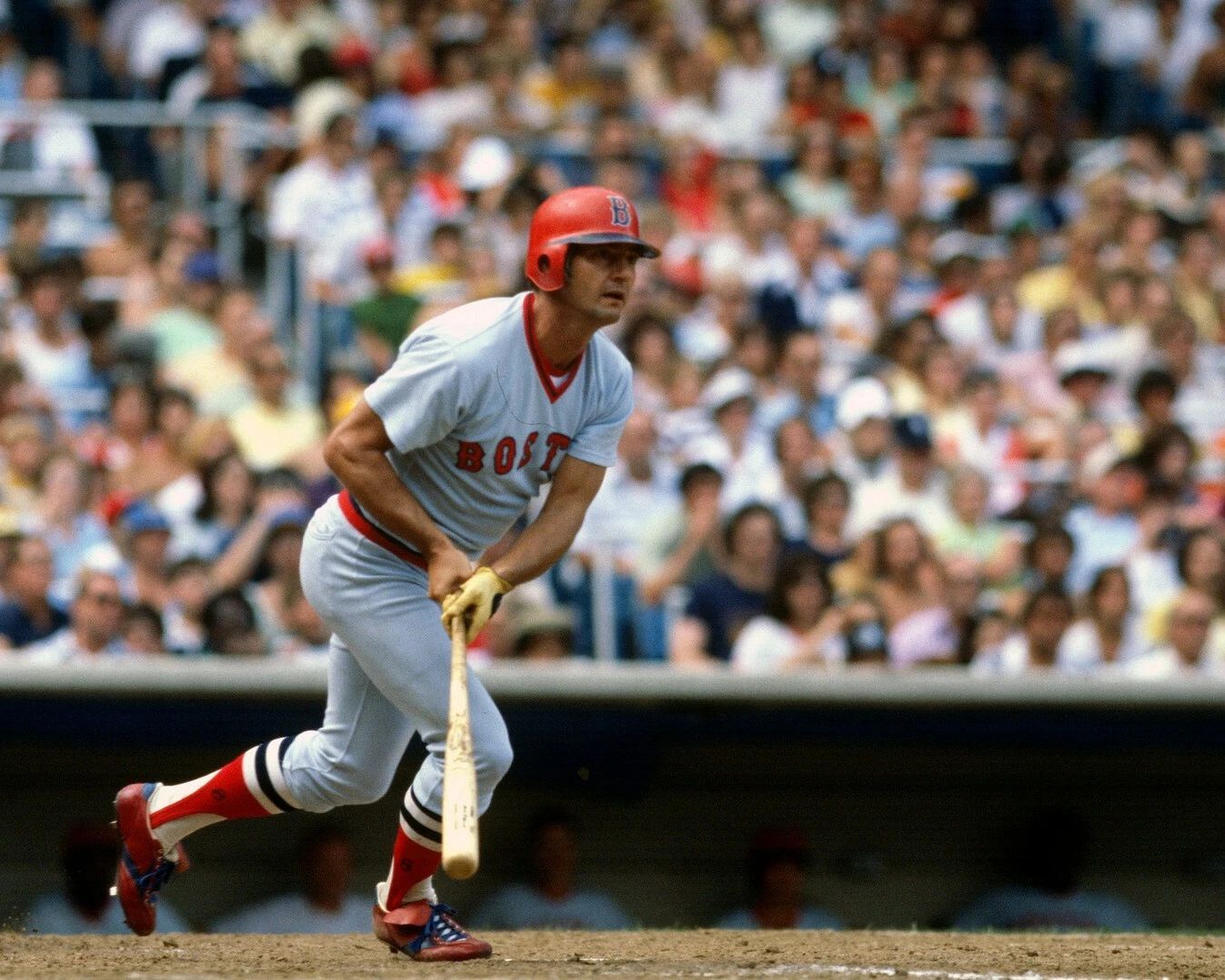 Carl Yastrzemski Photo Boston Red Sox Reds Baseball Picture Mlb Leave Box