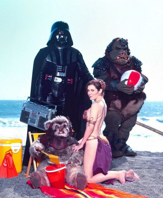 Carrie Fisher Princess Leia Star Wars Jedi Publicity Picture Photo