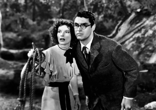 Cary Grant & Katharine Hepburn Bringing Up Baby Picture Magnet Print