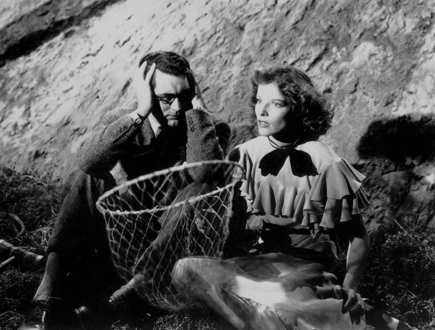Cary Grant Katharine Hepburn In Bringing Up Baby Picture Magnet Print