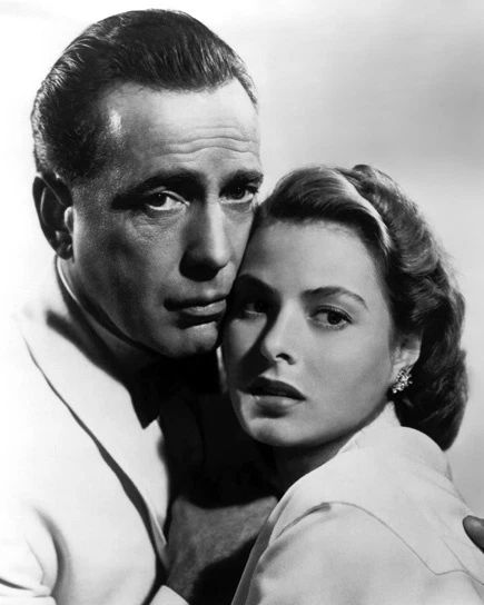 Casablanca Glossy Magnet Humphrey Bogart And Ingrid Bergman Magnet
